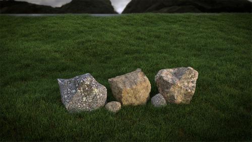 Cycles Grass And Rock Shaders preview image